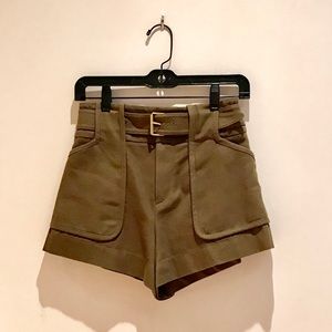 NEW Derek Lam Shorts - Olive Green